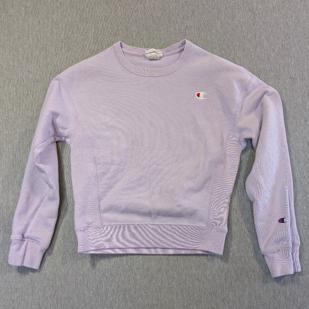 Champion Reverse Weave Sweatshirt Women's X-Small Pink